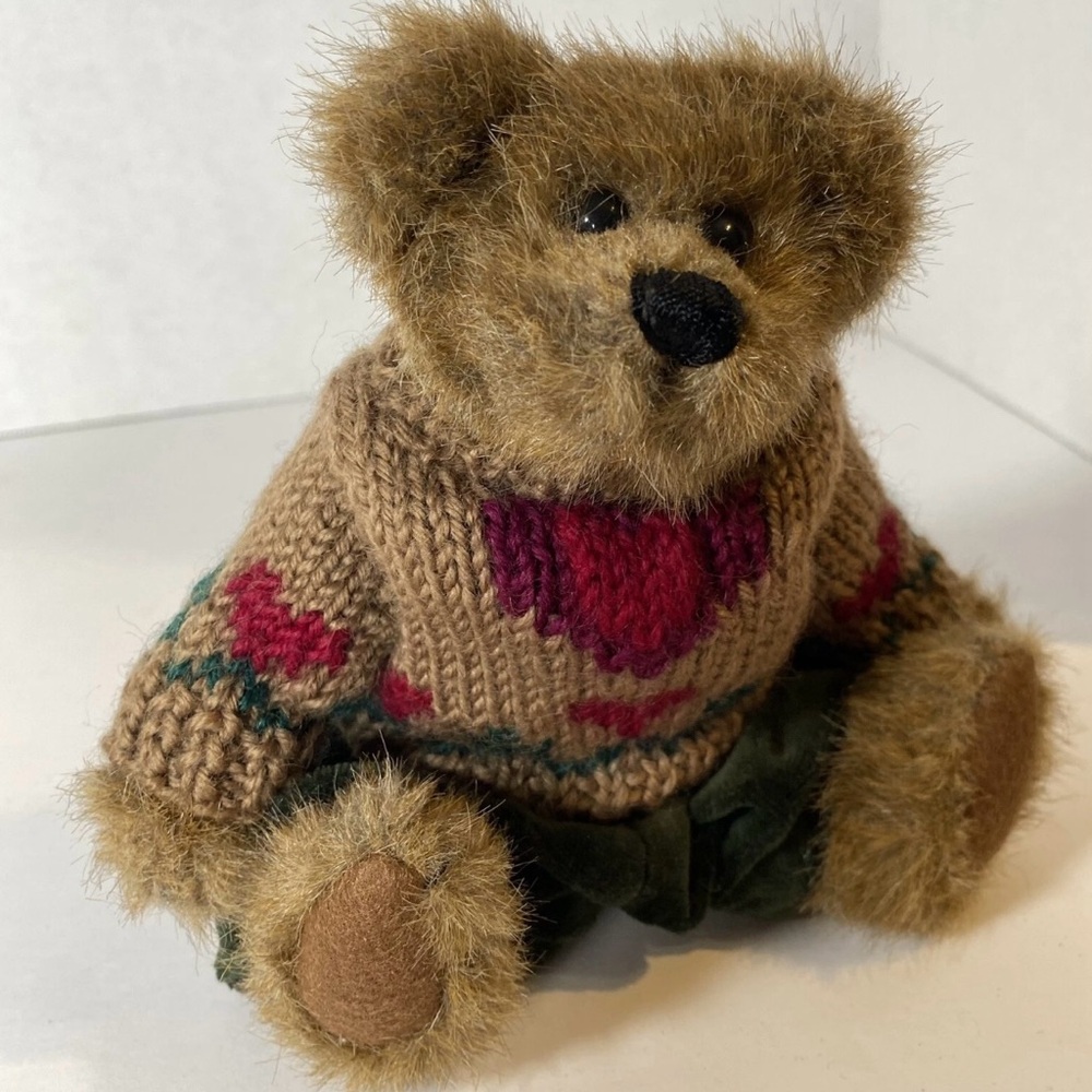 Boyds Bear Matthew '97 8" 1997 Retired Fully Jointed Dressed Teddy Bear VTG Tags